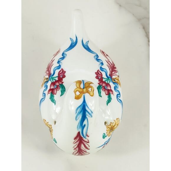 Elizabeth Arden Sachet Pomander Potpourri Holder Bird Shaped 4" Porcelain 90's - Picture 5 of 16